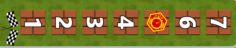 lap counter on lap 5.